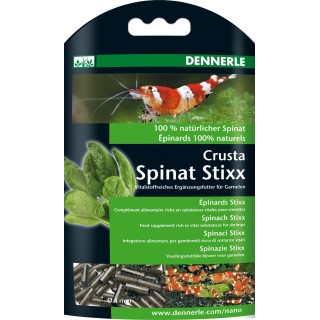 Dennerle Crusta Spinat Stixx - 30 g
