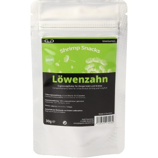 Garnelenhaus GlasGarten Shrimp Snacks - Löwenzahn
