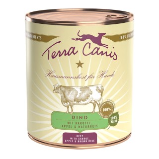 Sparpaket Terra Canis 12 x 800 g - Mix Kaninchen & Rind