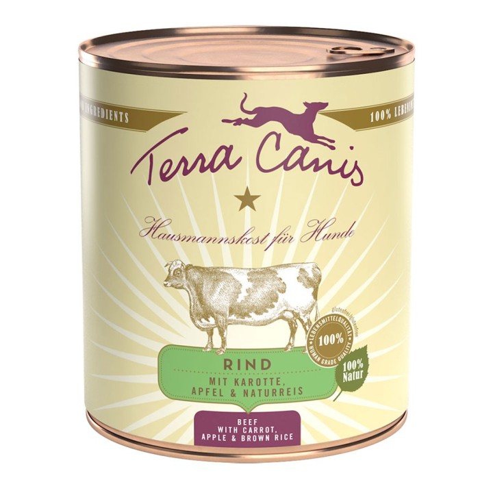 Sparpaket Terra Canis 12 x 800 g - Mix Kaninchen & Rind