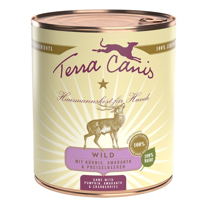 Sparpaket Terra Canis 12 x 800 g - Mix Kaninchen & Wild