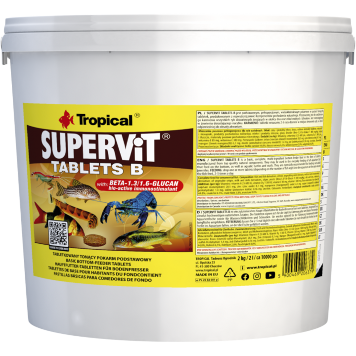 Tropical Supervit Tablets B - 2 kg
