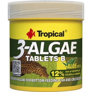 Tropical 3-Algae Tablets B - 50 ml