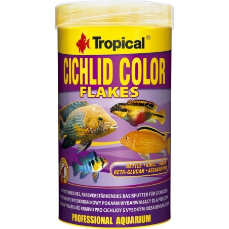 Tropical Cichlid Color Flakes - 100 ml