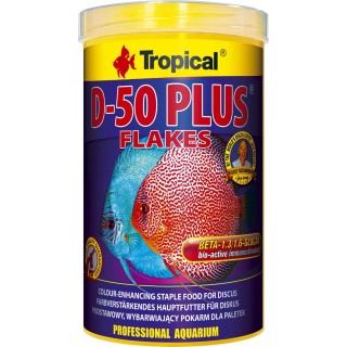 Tropical D-50 Plus Flakes - 250 ml