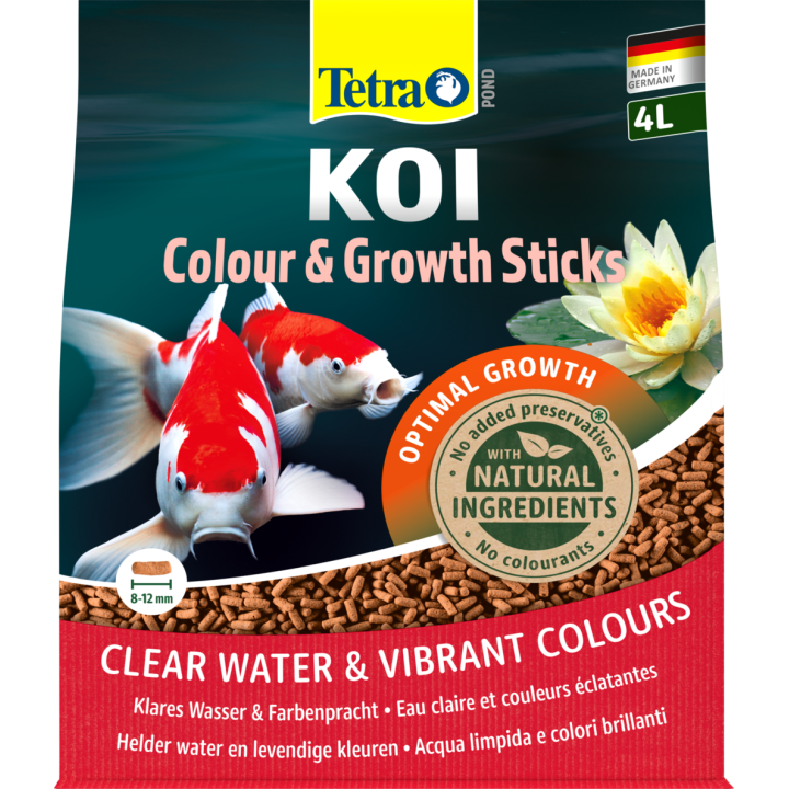 Tetra Pond Koi Sticks Colour & Growth - 4L