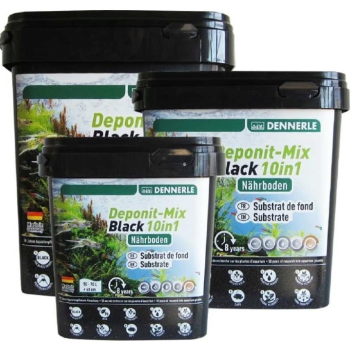 Dennerle Deponit-Mix Black 10in1 - 2,40 kg