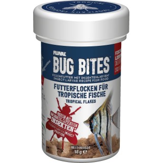 Fluval Bug Bites Tropical Flakes - 100 ml