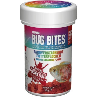 Fluval Bug Bites Colour Enhancing Flakes - 100 ml