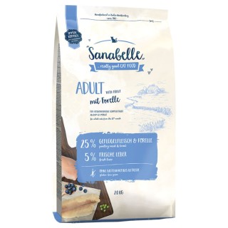 Sparpaket Sanabelle 2 x 2 kg - Adult mit Forelle
