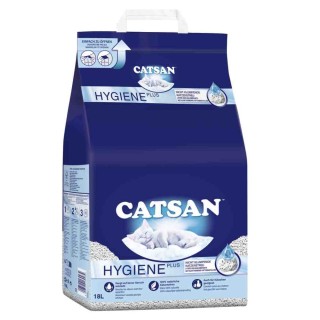 Catsan Hygiene plus Katzenstreu - 18 l
