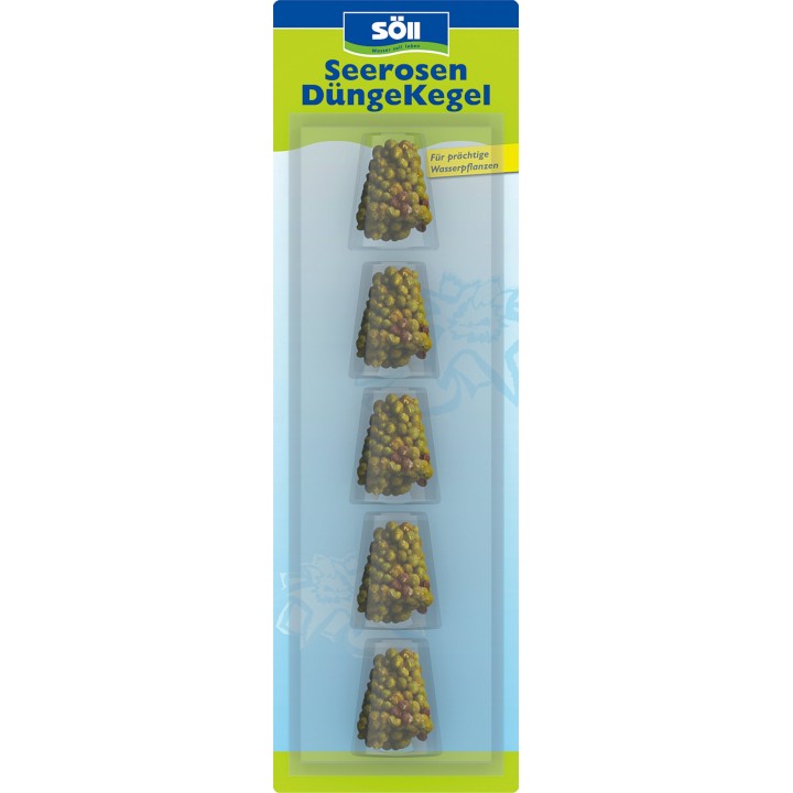 Söll SeerosenDüngeKegel - 5 Stück