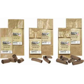 Garnelenhaus GlasGarten Crispy Caves - fressbare Höhlen - S, 3 Stk.