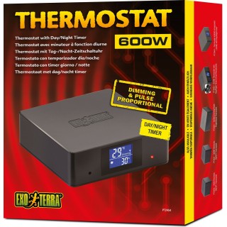 Exo Terra Thermostat 600W mit Tag/Nacht Timer - 1 Stk