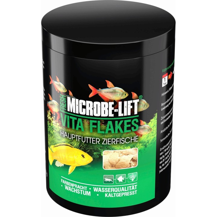 Microbe-Lift VitaFlakes Flockenfutter - 1000ml