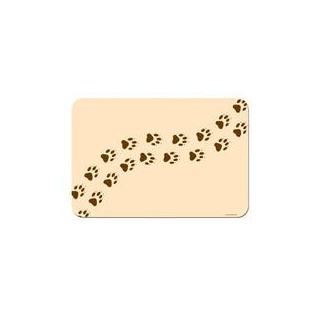 Fressnapf-Unterlage "Pfotenspur"