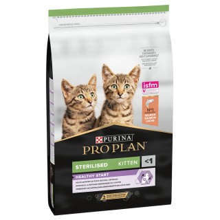 PURINA PRO PLAN Sterilised Kitten Healthy Start Lachs - 10 kg