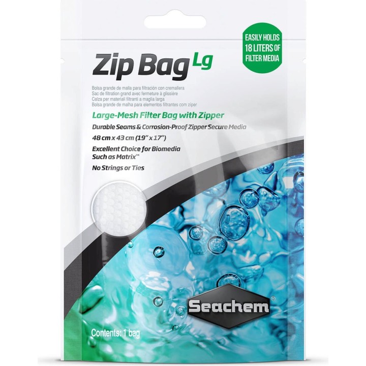 Seachem Zip Bag - L