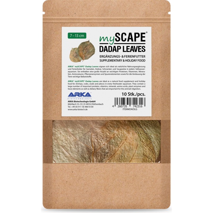 ARKA Dadap-Blätter für Garnelen - L