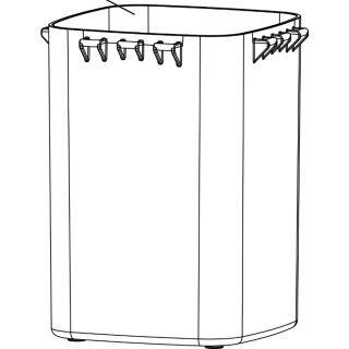 Aquael Filterbehälter - ULTRAMAX 1500/Maxi 350 X - 1 Stk