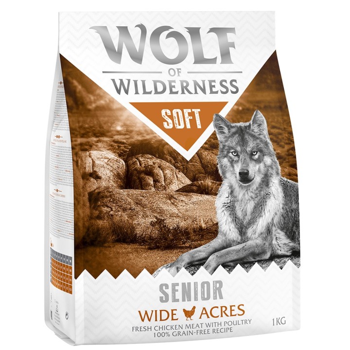 Wolf of Wilderness Senior "Soft - Wide Acres" Huhn - getreidefrei - 1 kg
