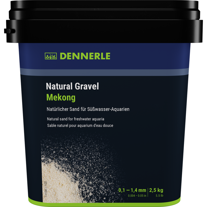 Dennerle Natural Gravel Mekong - 2,5 kg