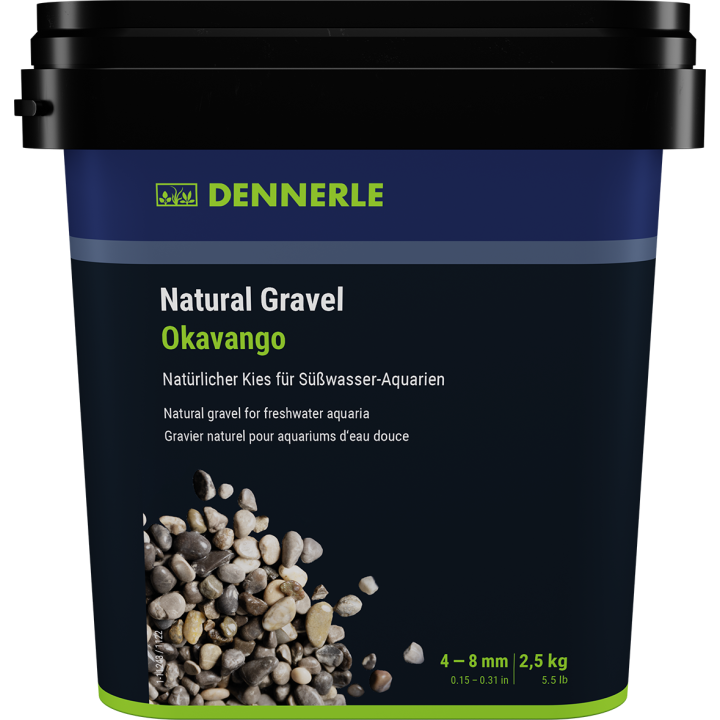 Dennerle Natural Gravel Okavango - 2,5 kg