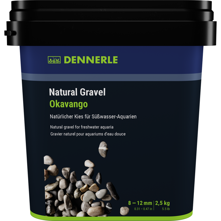 Dennerle Natural Gravel Okavango - 2,5 kg