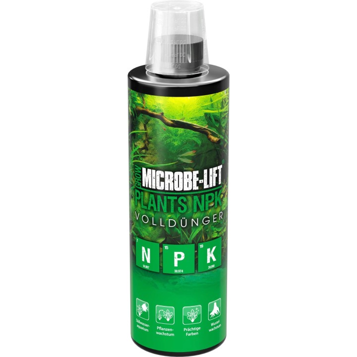 Microbe-Lift Plants NPK - flüssiger NPK-Dünger für Pflanzen - 473 ml