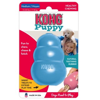 KONG Welpenspielzeug - M, blau