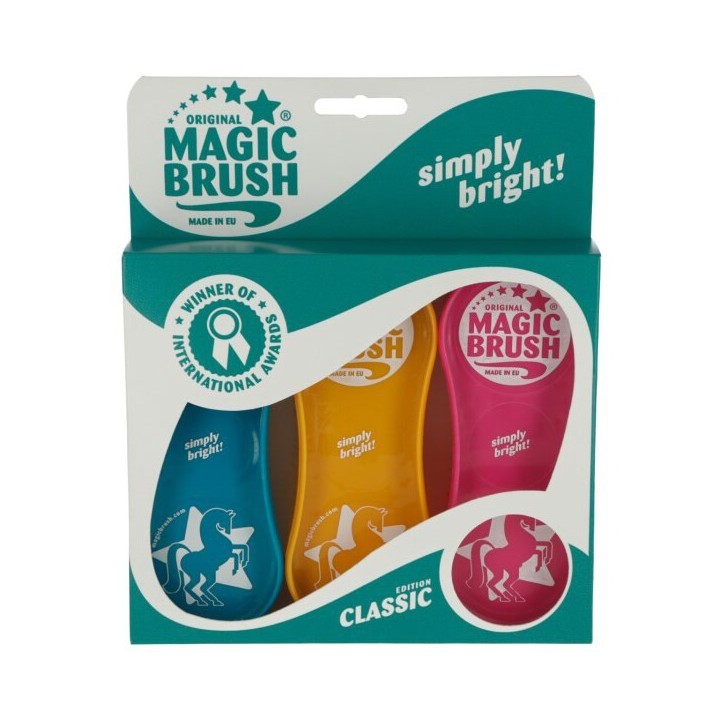 Bürste Kerbl magicbrush classic (x3)