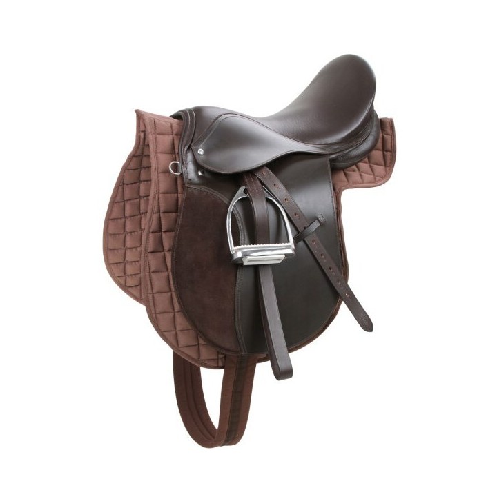 Ausgestatteter gemischter Sattel Kerbl haflinger