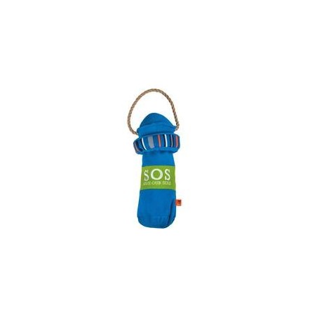 Hundespielzeug SOS Leuchtturm für PET-Flasche