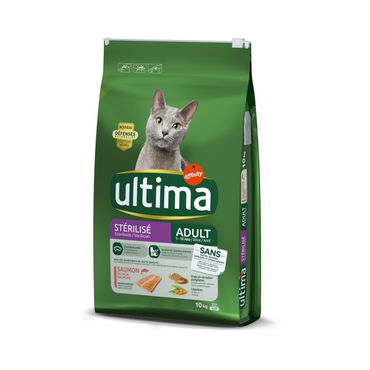 Ultima Cat Sterilized Adult Lachs - 10 kg