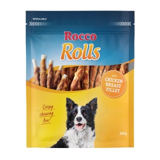Rocco Rolls 200 g / Sparpaket % -  mit Hühnerbrustfilet 6 x 200 g