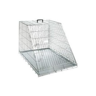 Hunde-Drahtbox - schräg -