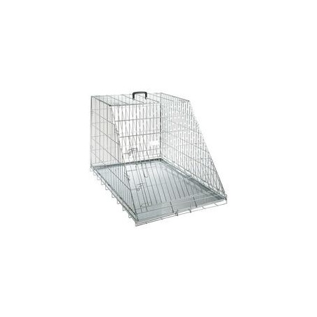 Hunde-Drahtbox - schräg -