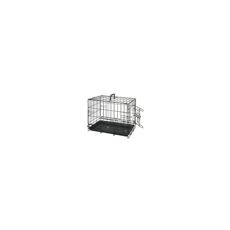 Nobby Hunde-Drahtbox - schwarz -
