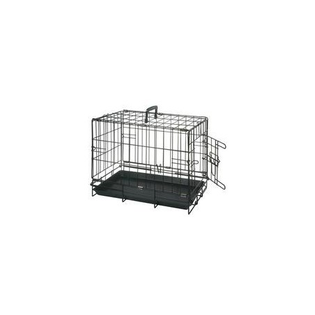 Nobby Hunde-Drahtbox - schwarz -