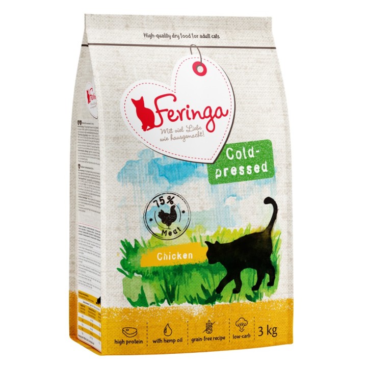 Feringa Adult kaltgepresst Huhn Sparpaket 9 kg (3 x 3 kg)