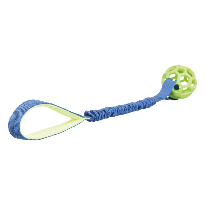 Trixie Bungee Tugger mit Ball - 48 cm lang, Ø 7 cm