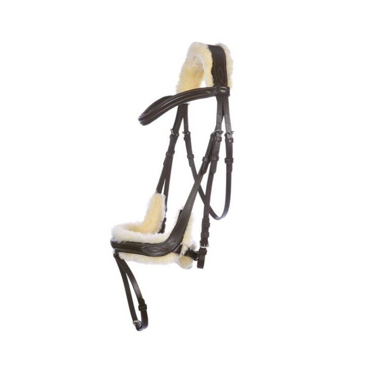 Zaumzeug für Pferde Kavalkade Ivy W. Sheepskin