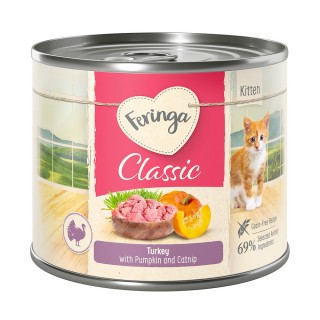 Feringa Classic Meat Menü Kitten 6 x 200 g - Pute