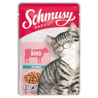 Schmusy Ragout in Sauce 22 x 100 g - Rind