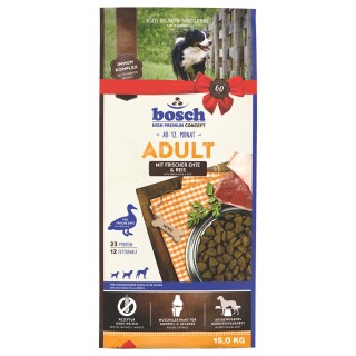 bosch Adult Ente & Reis - 15 kg