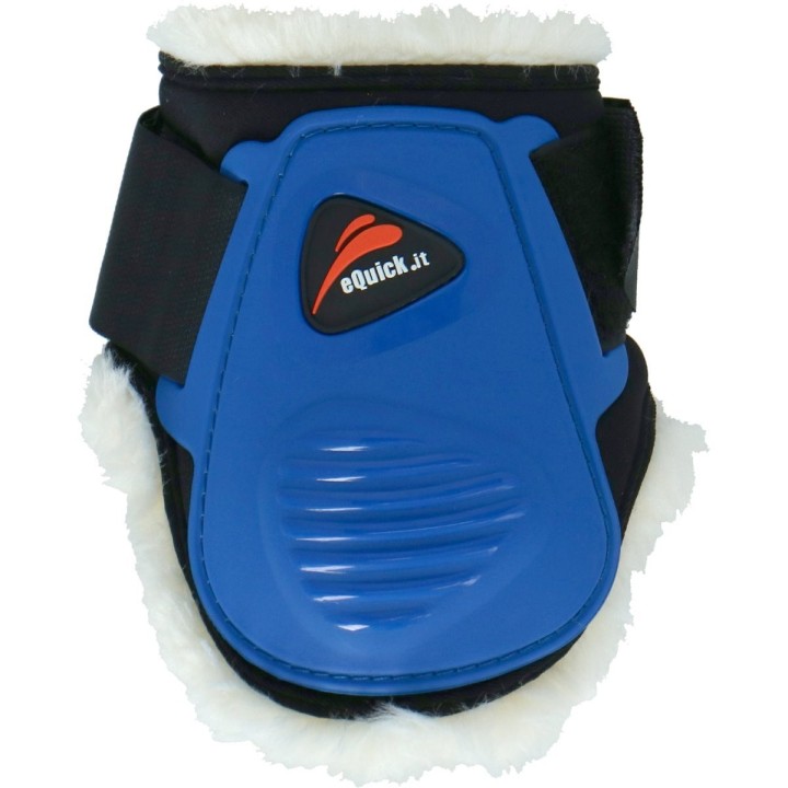 Sehnenschutz für Pferd hinten eQuick eLight fluffy