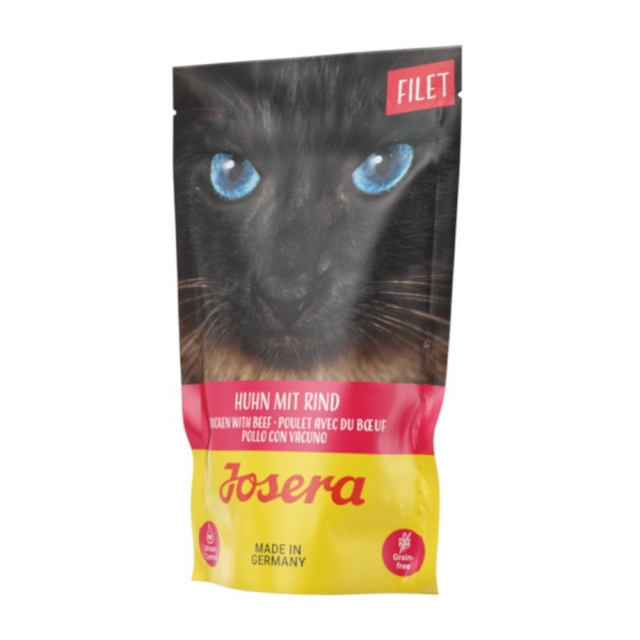 Josera Filet 16 x 70 g - Huhn mit Rind
