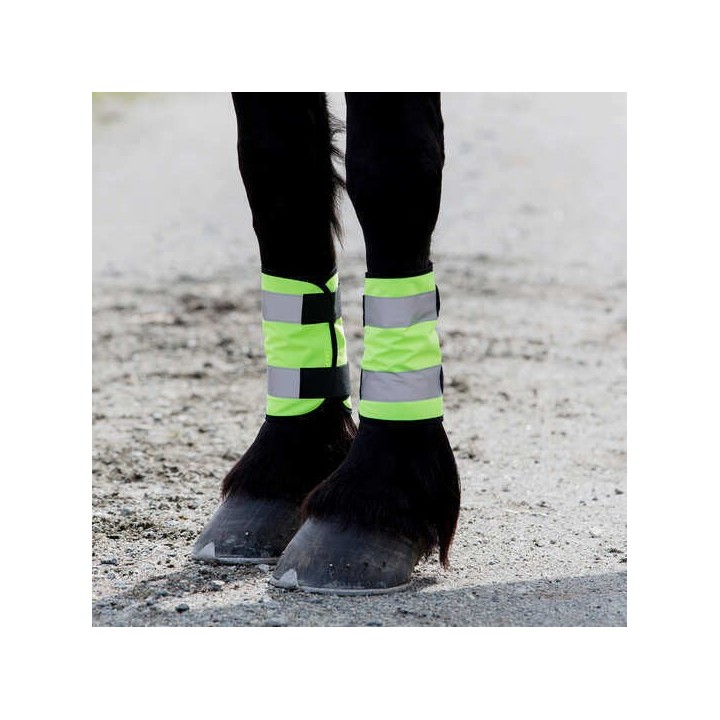 Reflektierende Gamaschenstreifen für Pferde Horze