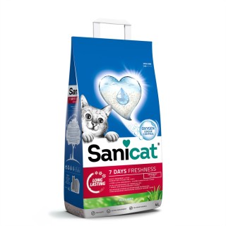 Sanicat 7 Days Aloe Vera Katzenstreu - 4 l