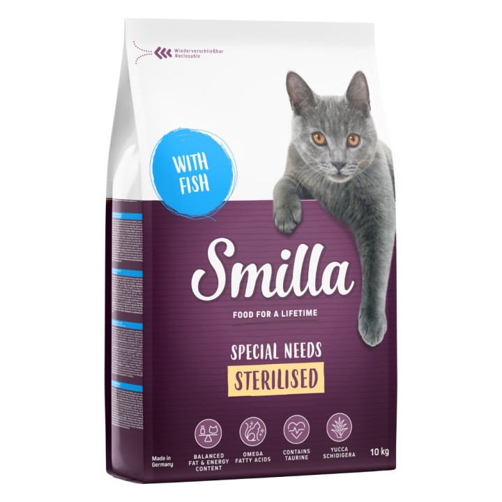 Smilla Adult Sterilised mit Fisch - Sparpaket: 2 x 10 kg